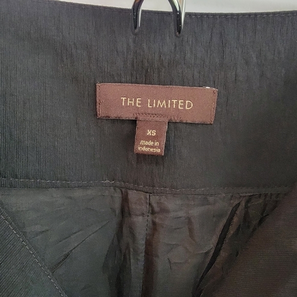 The Limited Black and Cream Stripe  Lined Pencil Skirt Size XS - Picture 3 of 3